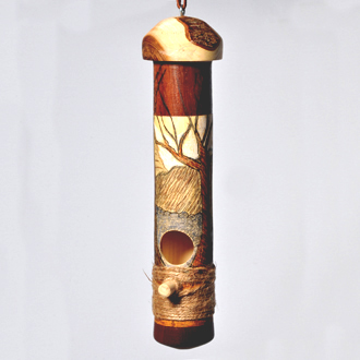 Painted Hummingbird House